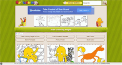 Desktop Screenshot of oncoloring.com